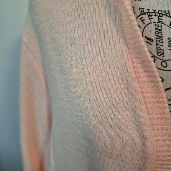 Open Style Cardigan with Hood - Picture 3 of 7